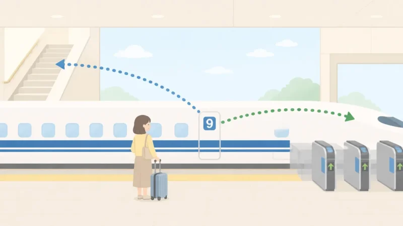 新幹線9号車しか乗らないのはなぜ?選ばれる理由と車両の特徴