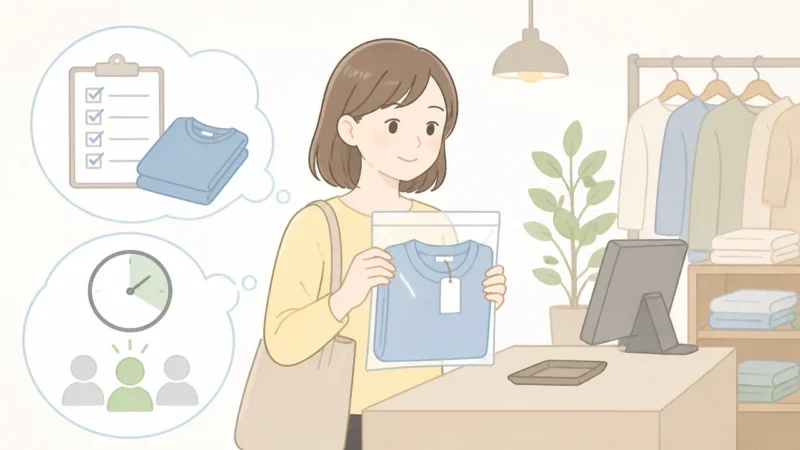 ユニクロの返品は恥ずかしい？気まずさを減らす手続きと伝え方