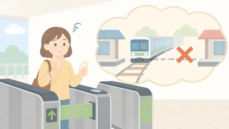 乗車券で途中下車し、違う駅から乗車できる?条件と注意点を解説