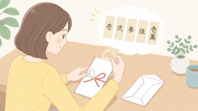 激励金の封筒はどう選ぶ?表書き・水引・お金の入れ方を解説