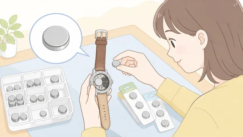 腕時計の電池交換工具はキャンドゥにある?売り場と選び方を紹介