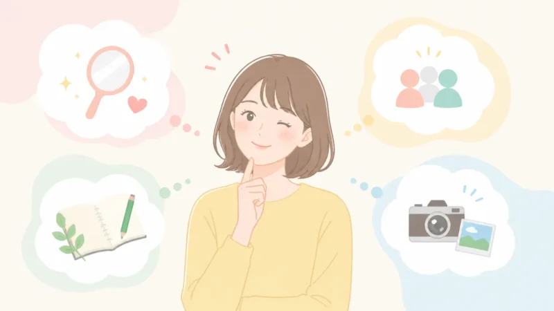 面白いチャームポイントの例20選|自分らしい魅力の見つけ方